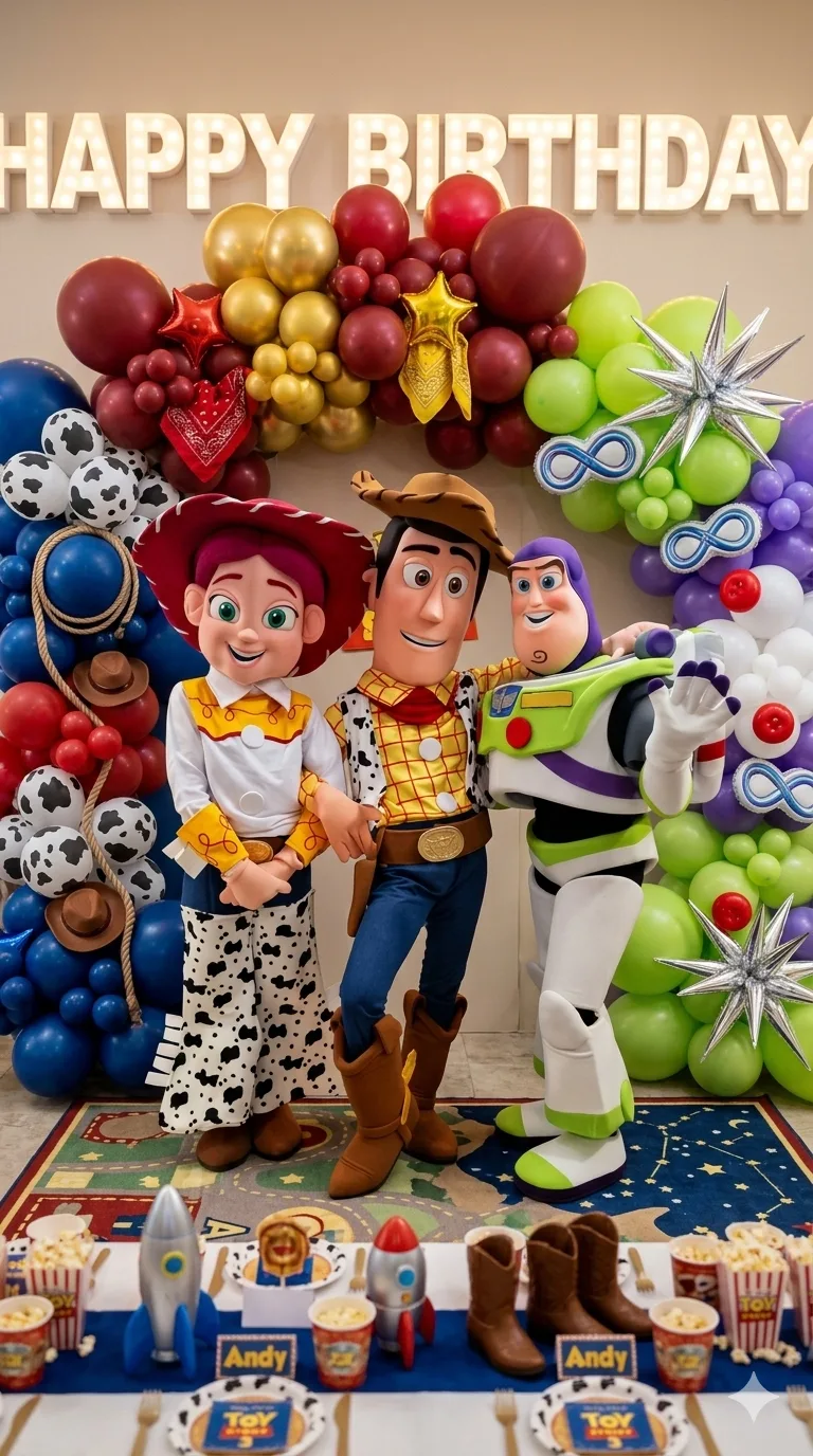 Toy Story maskote za rođendan